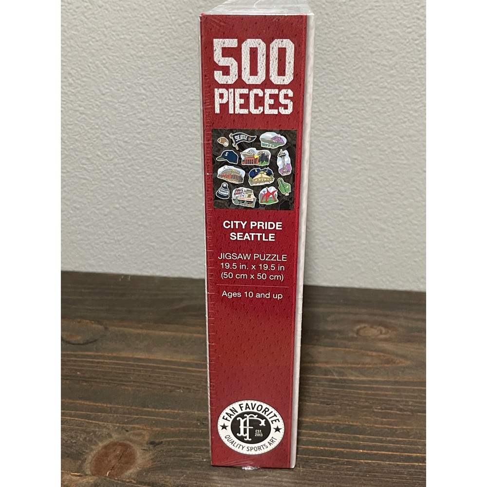 Fan Favorite City Pride Seattle Limited Edition Sports Puzzle 500 Pieces New - Picture 5 of 8